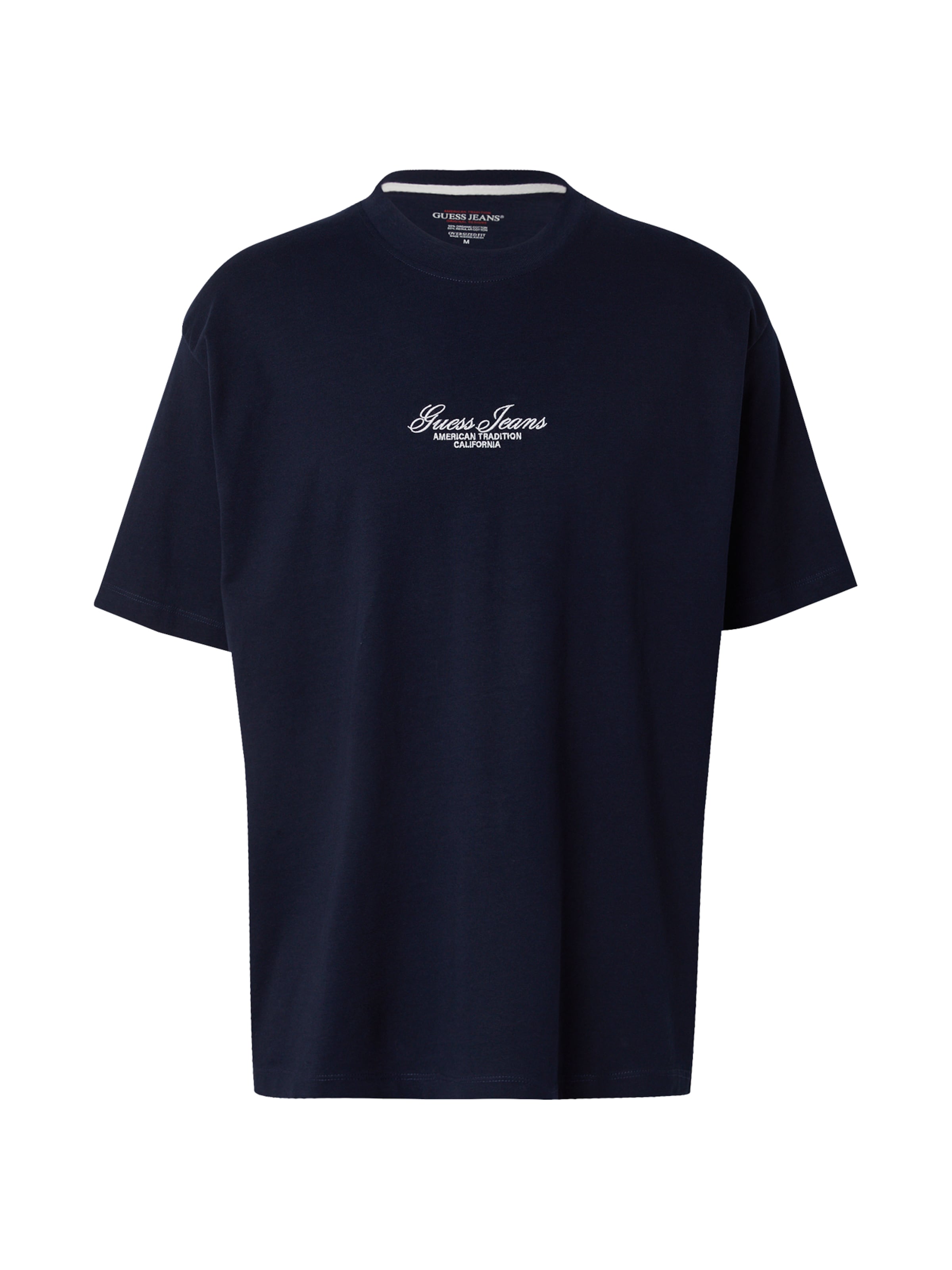 GUESS JEANS T-shirt i blå: framsida