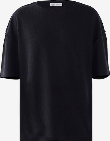 T-Shirt VAMOS CLO en noir : devant