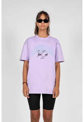 T-shirt oversize 'International x Heavy' MJ Gonzales en violet