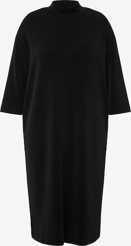 Robe Ulla Popken en noir : devant