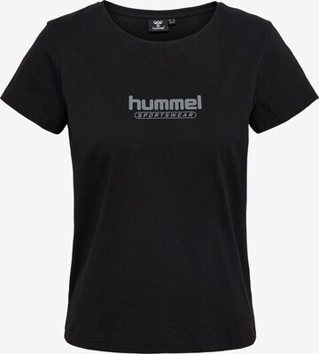 T-shirt fonctionnel Hummel en noir : devant