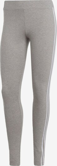 ADIDAS ORIGINALS Leggings 'Adicolor Classics' in graumeliert / weiß, Produktansicht