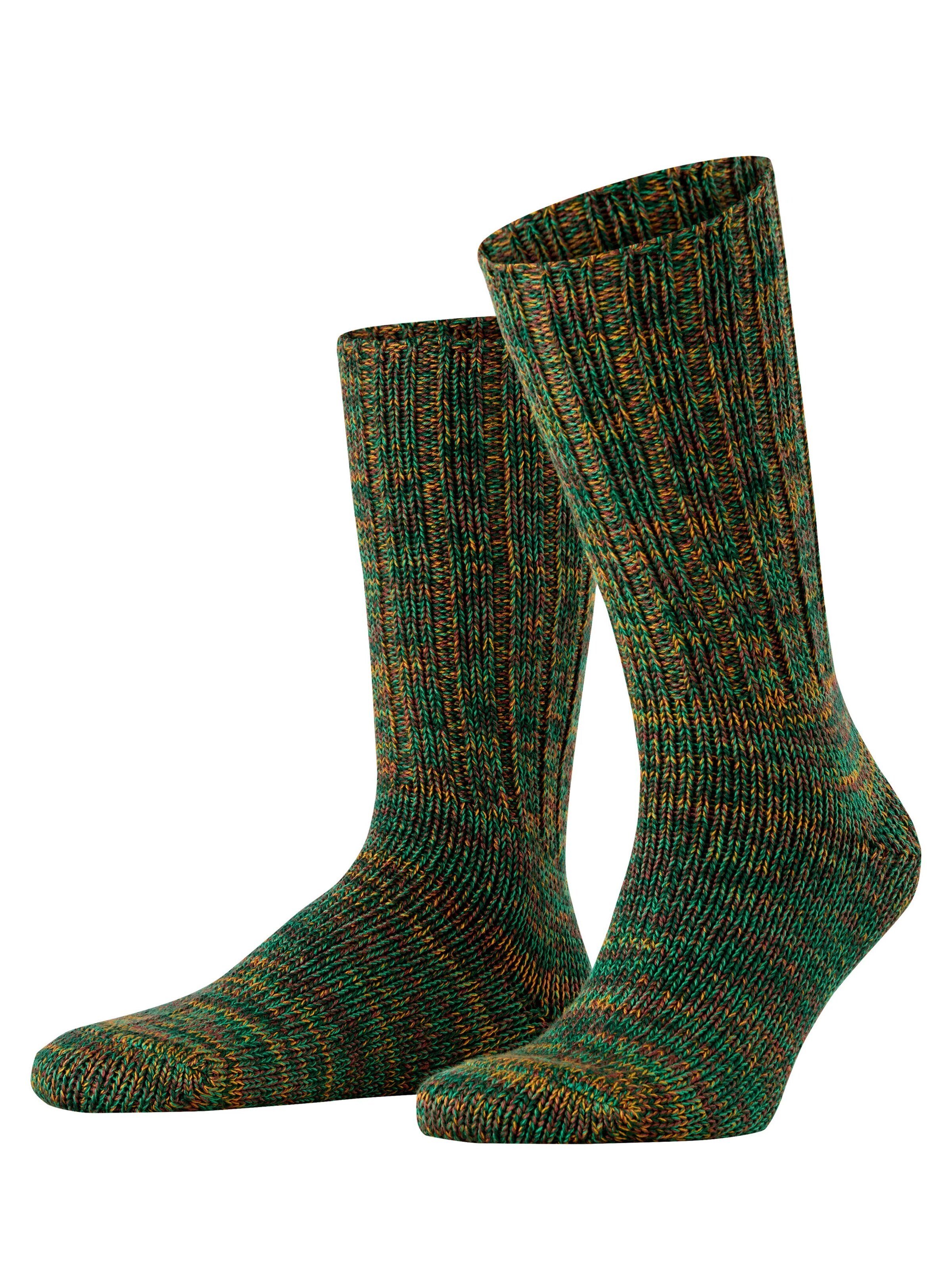 FALKE Socks 'Brooklyn' in Green: front