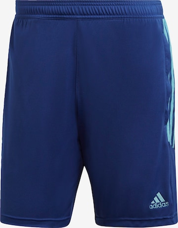 ADIDAS SPORTSWEAR Regular Sportshorts 'Tiro' in Blau: predná strana