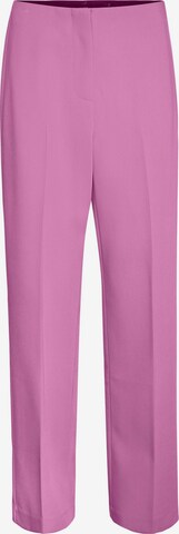 VERO MODA Pleated Pants 'SANDY' in Purple: front