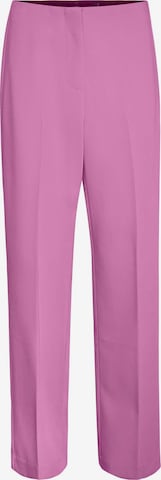 VERO MODA Pleated Pants 'SANDY' in Purple: front