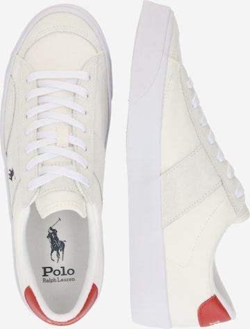 Baskets basses 'SAYER SPORT' Polo Ralph Lauren en blanc