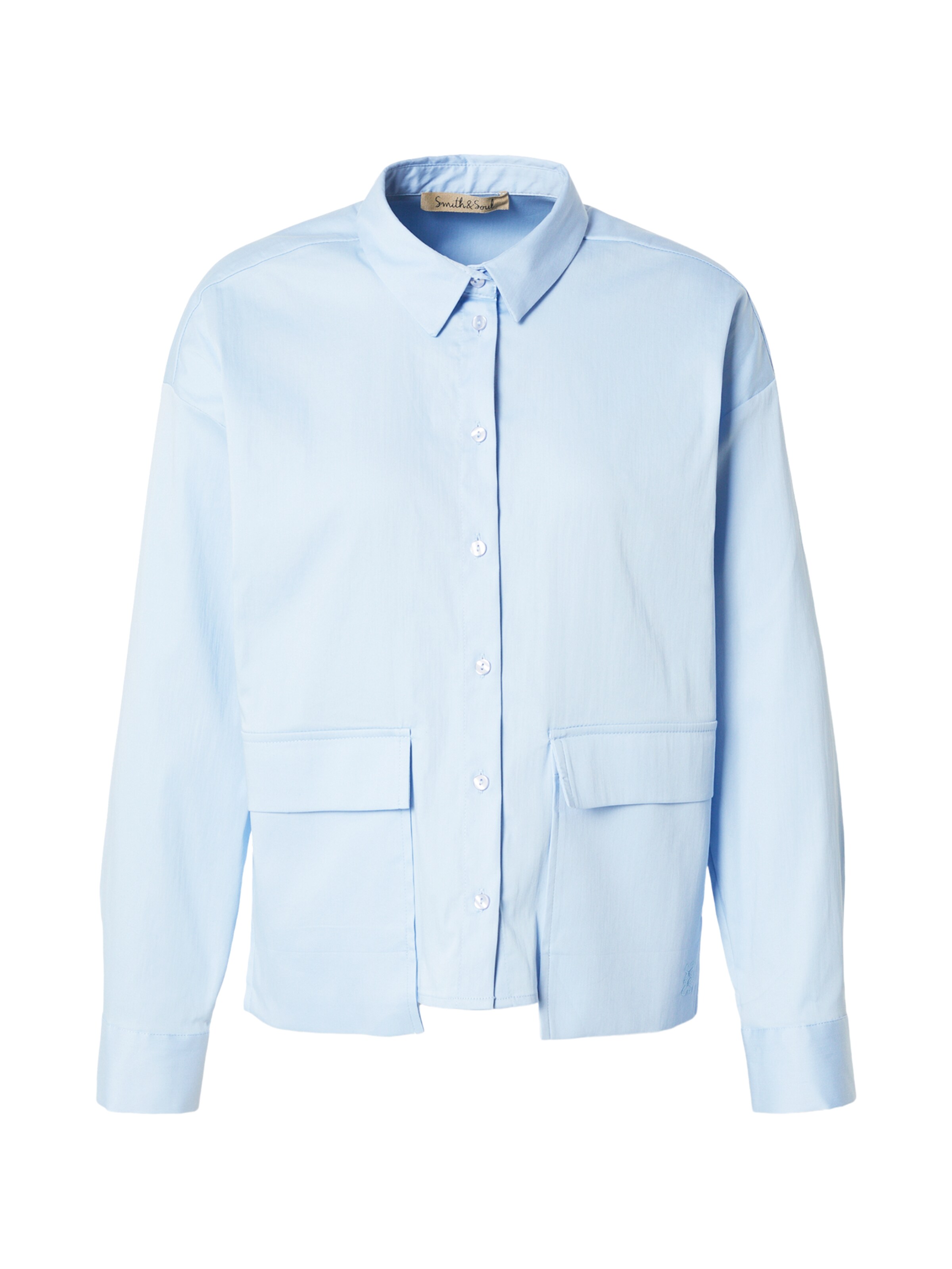 Smith&Soul Bluse in L in hellblau, Produktansicht