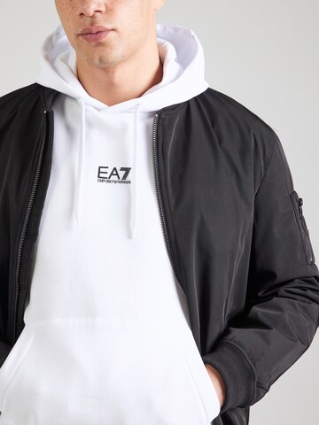 EA7 Emporio Armani - Sudadera en blanco