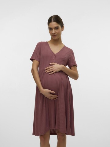 MAMALICIOUS Kjole i brun: forside