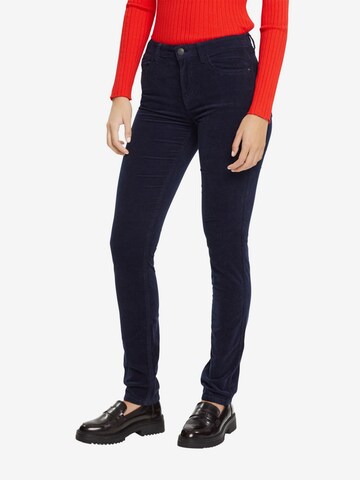 ESPRIT Slim fit Pants in Blue