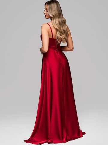 Ombre Abendkleid‌ in Rot