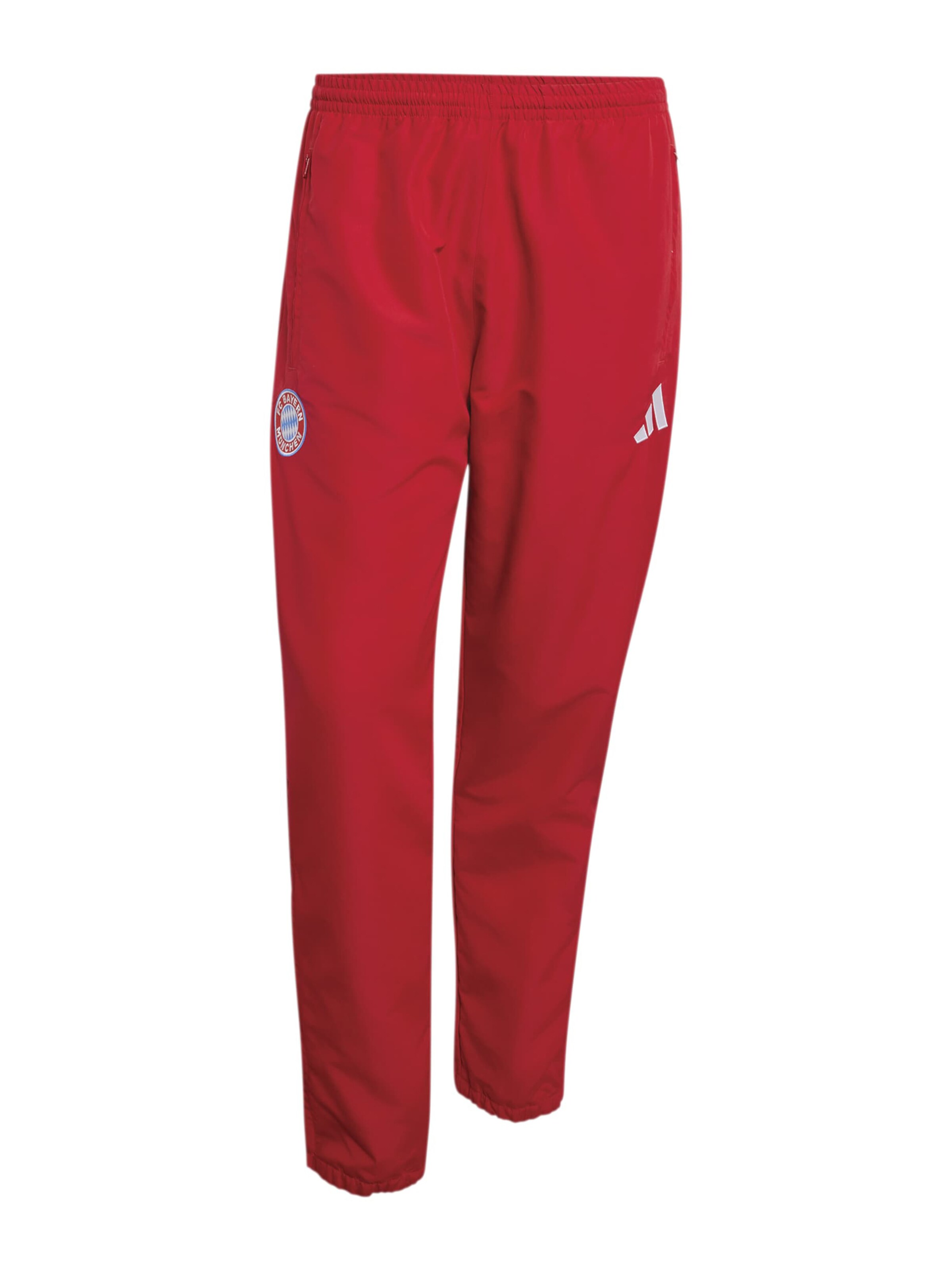 Tapered Pantaloni sportivi 'FCB ST' di ADIDAS PERFORMANCE in rosso: frontale