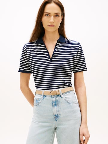 mėlyna TOMMY HILFIGER Marškinėliai: priekis