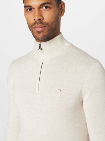 TOMMY HILFIGER Pullover in Beige