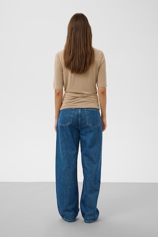 SOAKED IN LUXURY - Blusa 'Columbine' en beige