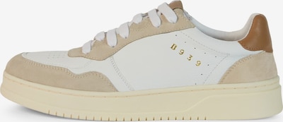 Sneaker bassa Boggi Milano di colore beige / camello / bianco, Visualizzazione prodotti