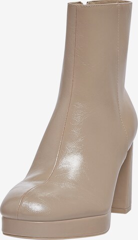 Pull&Bear Stiefelette in Beige: predná strana