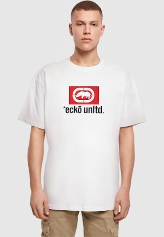 Ecko Unlimited Shirt in Wit: voorkant