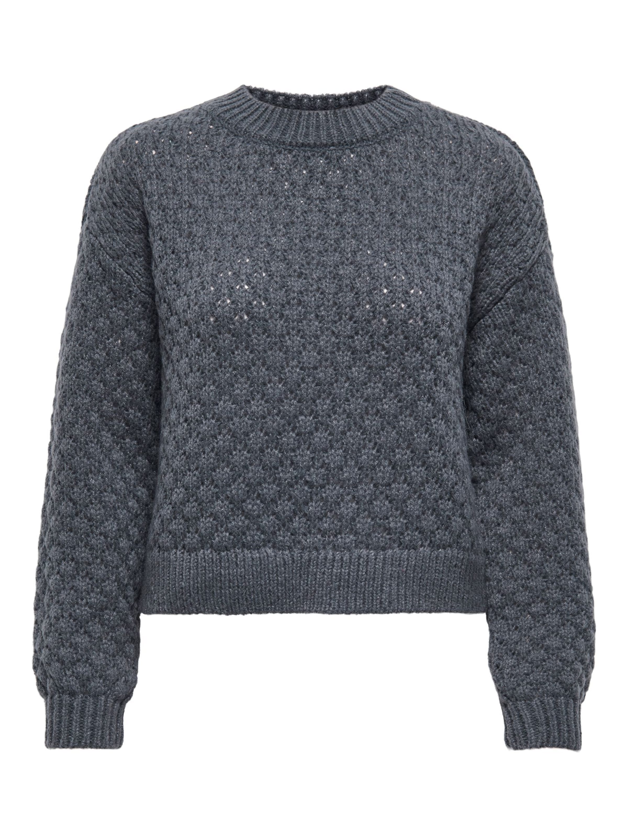 JDY Pullover 'JDYCeleste' in M in dunkelgrau, Produktansicht