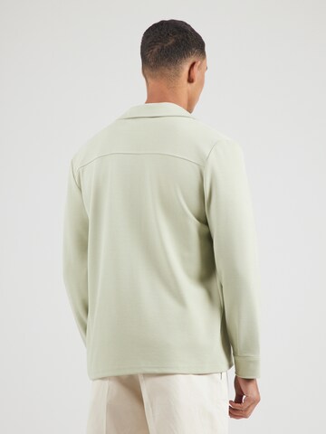 Only & Sons Regular fit Button Up Shirt 'ONSNew Kodyl' in Green