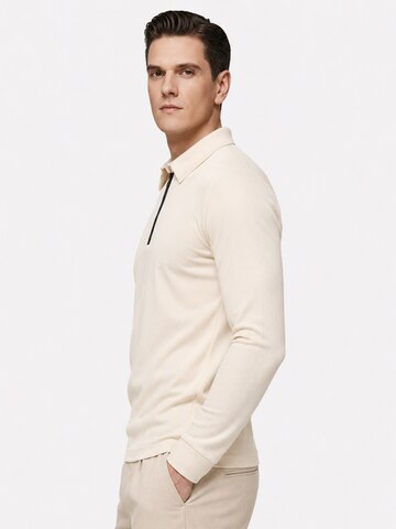 ALLTHEMEN Shirt 'Wechsel' in Beige