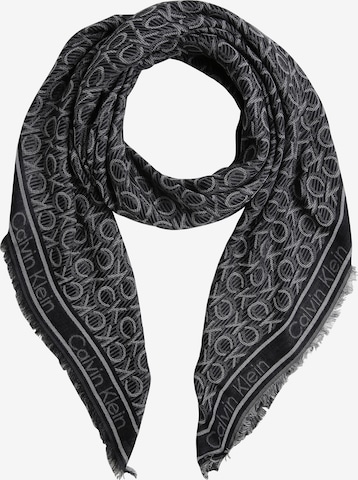 Calvin Klein Scarf in Black: front