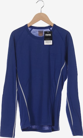 ICEBREAKER Langarmshirt M in Blau: predná strana