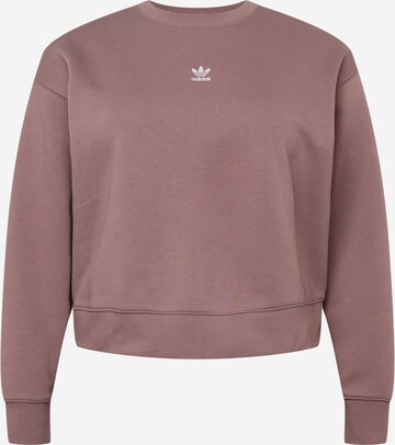 ADIDAS ORIGINALS Sweatshirt 'Adicolor Essentials Crew ' i rosa: framsida