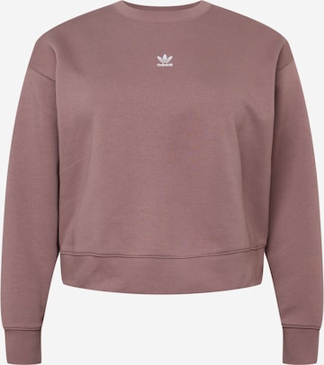 ADIDAS ORIGINALS Sweatshirt 'Adicolor Essentials Crew ' in Pink: front