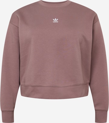 ADIDAS ORIGINALS Μπλούζα φούτερ 'Adicolor Essentials Crew ' σε ροζ: μπροστά