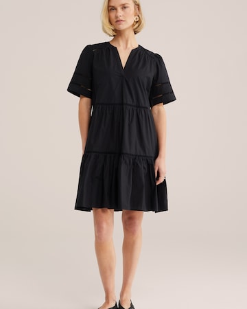 WE Fashion Kjole i sort: forside