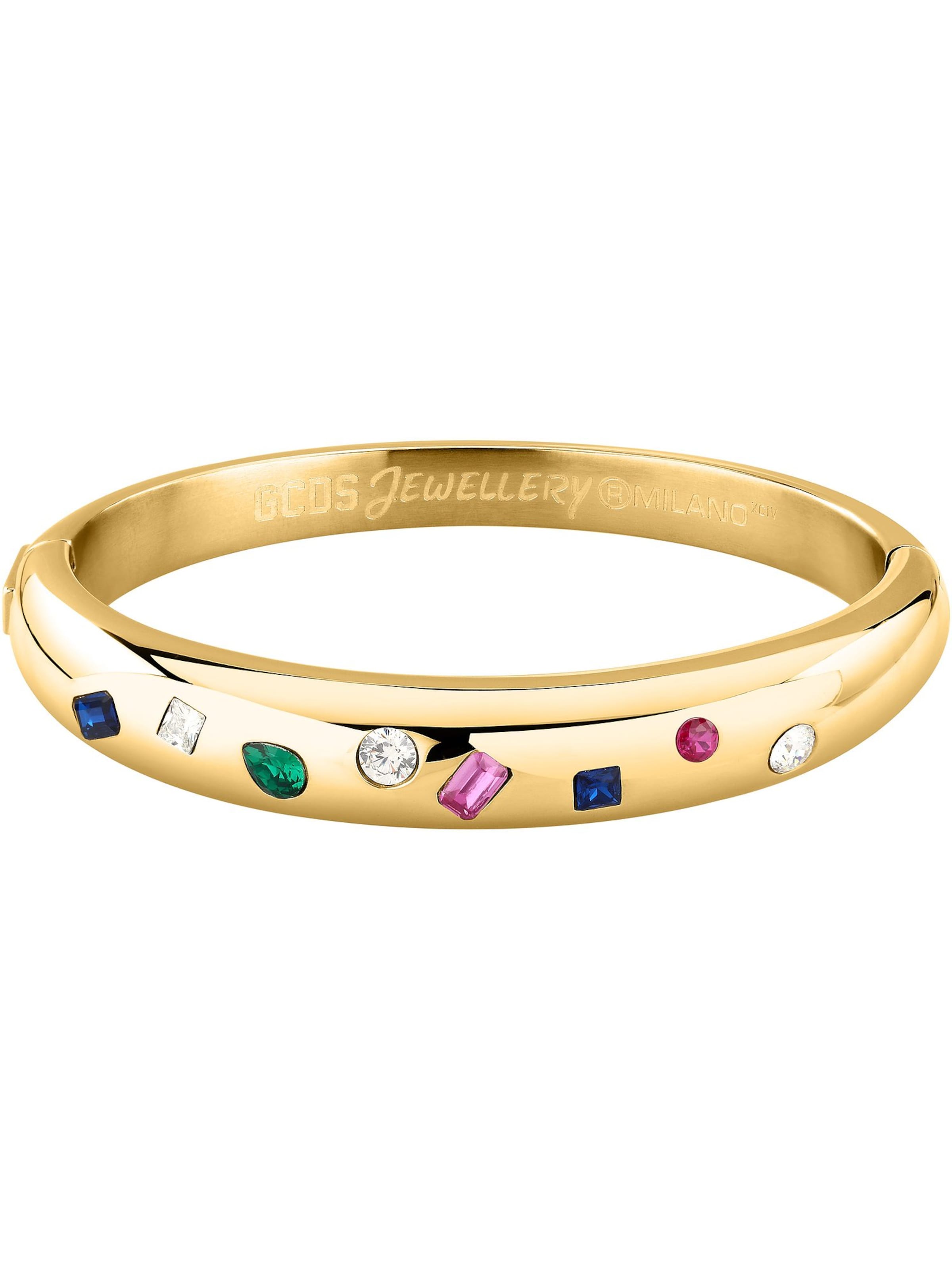 GCDS Armband in Gold: Vorderseite