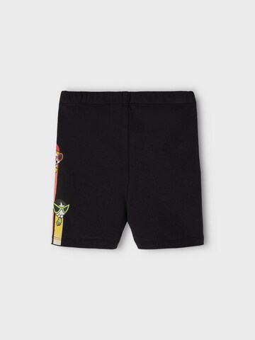 NAME IT Regular Pants 'Majti' in Black