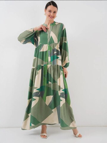 Abito 'Maxi' di Bigdart in verde: frontale