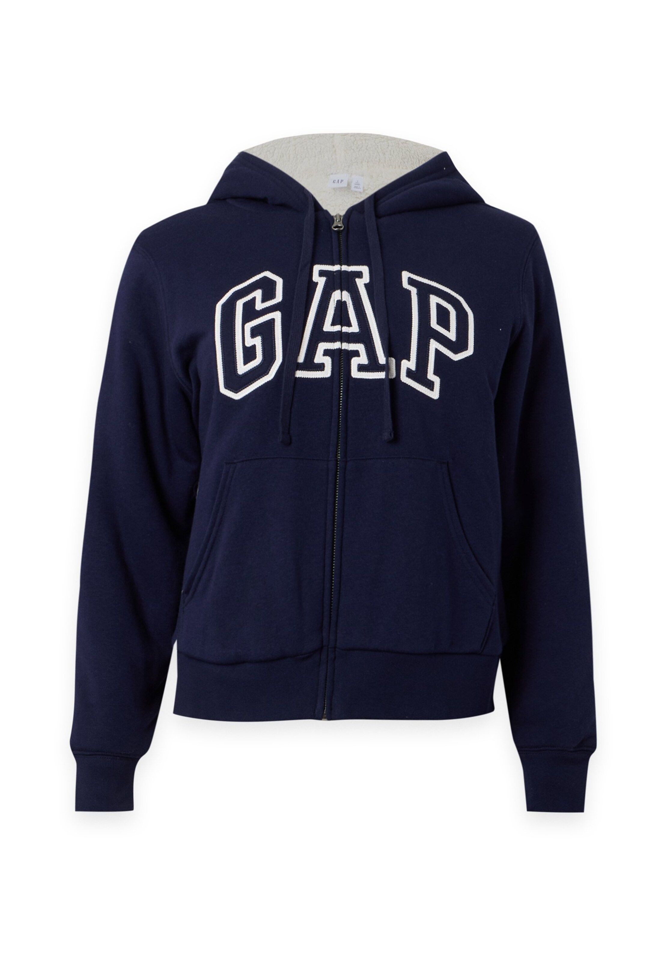 Gap Petite Ζακέτα φούτερ 'HERITAGE' σε μπλε: μπροστά