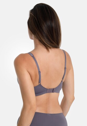 sassa T-shirt Bra 'Lovely Secret' in Grey