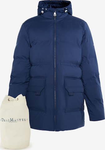 DreiMaster Maritim Performance Jacket in Blue: front