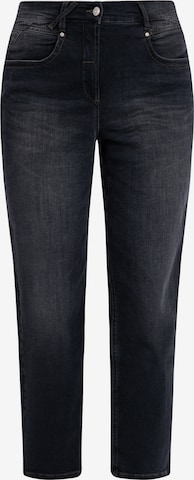 Recover Pants Regular Jeans 'Amber' in Zwart: voorkant