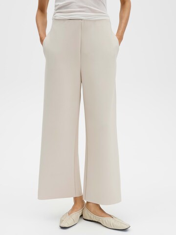 Someday Flared Hose 'Curilo Ease' in Braun: Vorderseite