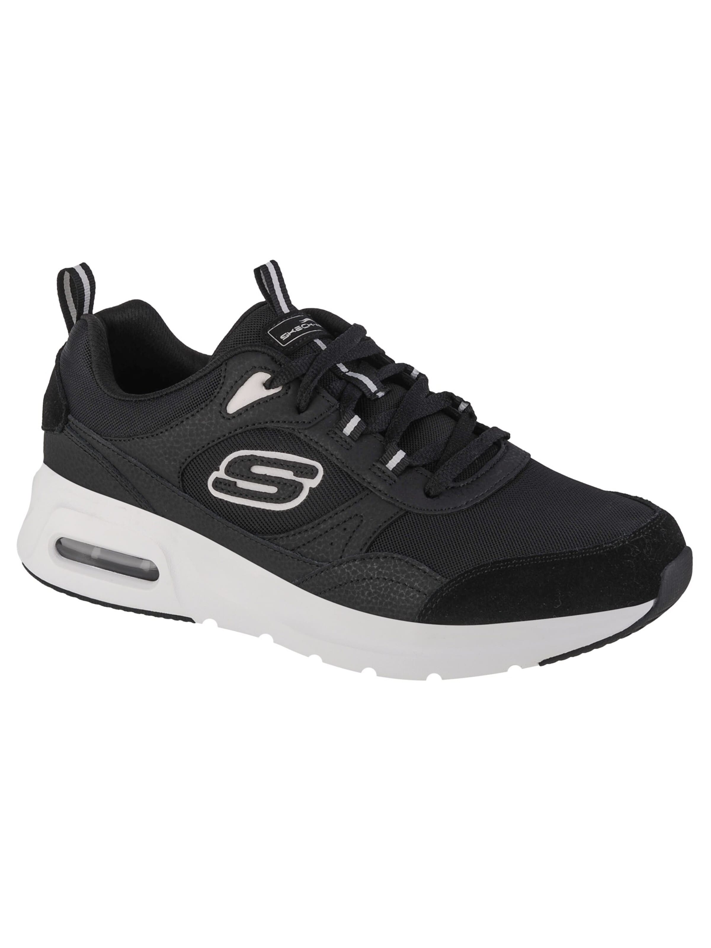 SKECHERS Slip On 'Skechers Skech-Air Court - Homegrown' in Schwarz: Vorderseite