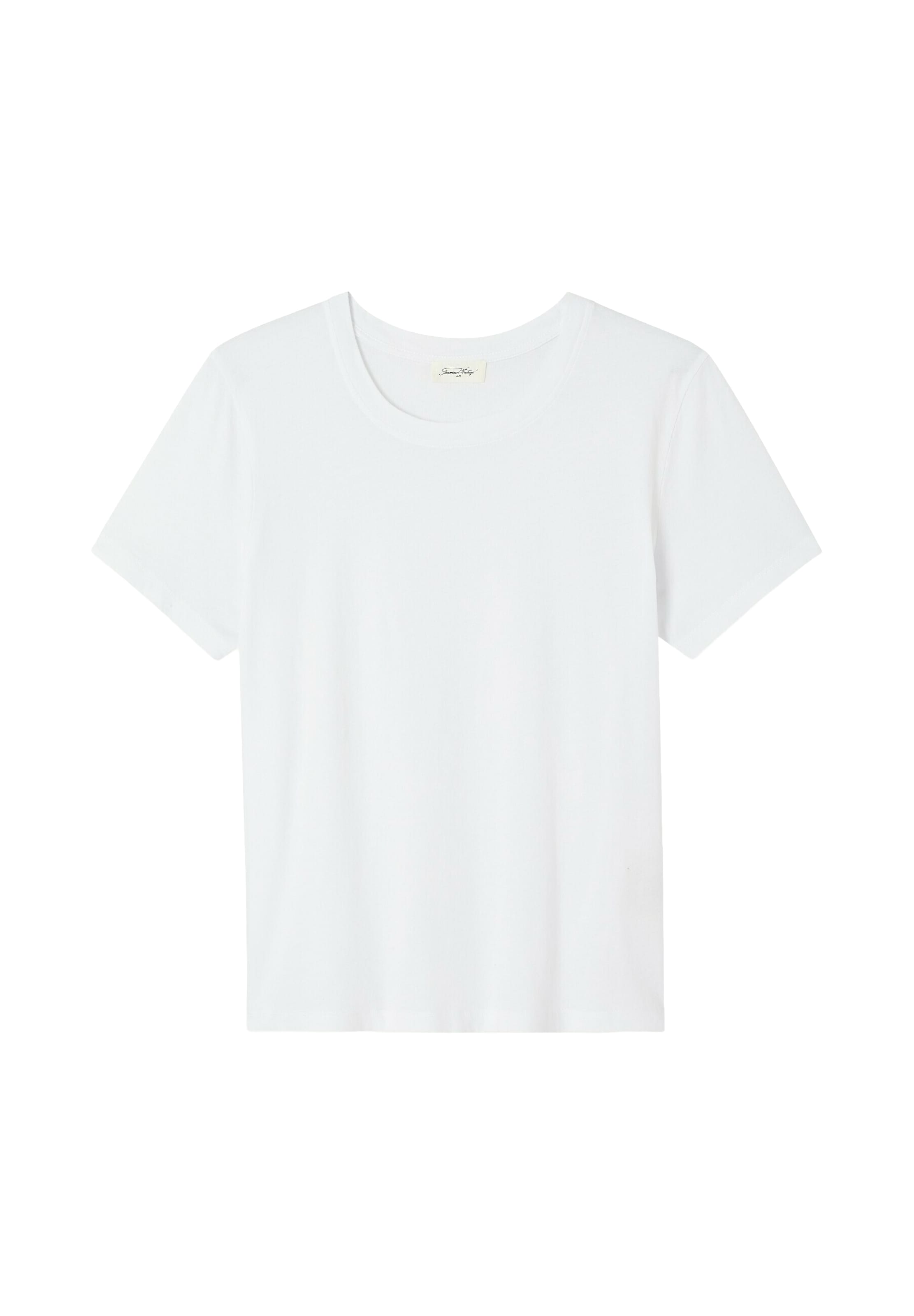 AMERICAN VINTAGE Тениска 'APOLY' в бяло: отпред