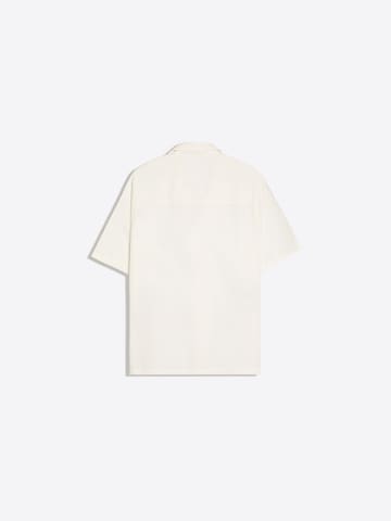 Bershka Comfort Fit Košeľa - Biela