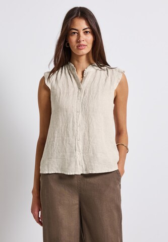 STREET ONE Bluse in Beige: Vorderseite