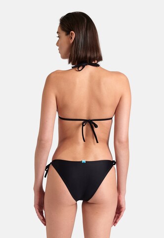 ARENA Triangel Bikini 'TEAM STRIPE' in Schwarz