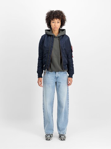 ALPHA INDUSTRIES Between-Season Jacket 'MA-1 VF 59' in Blue