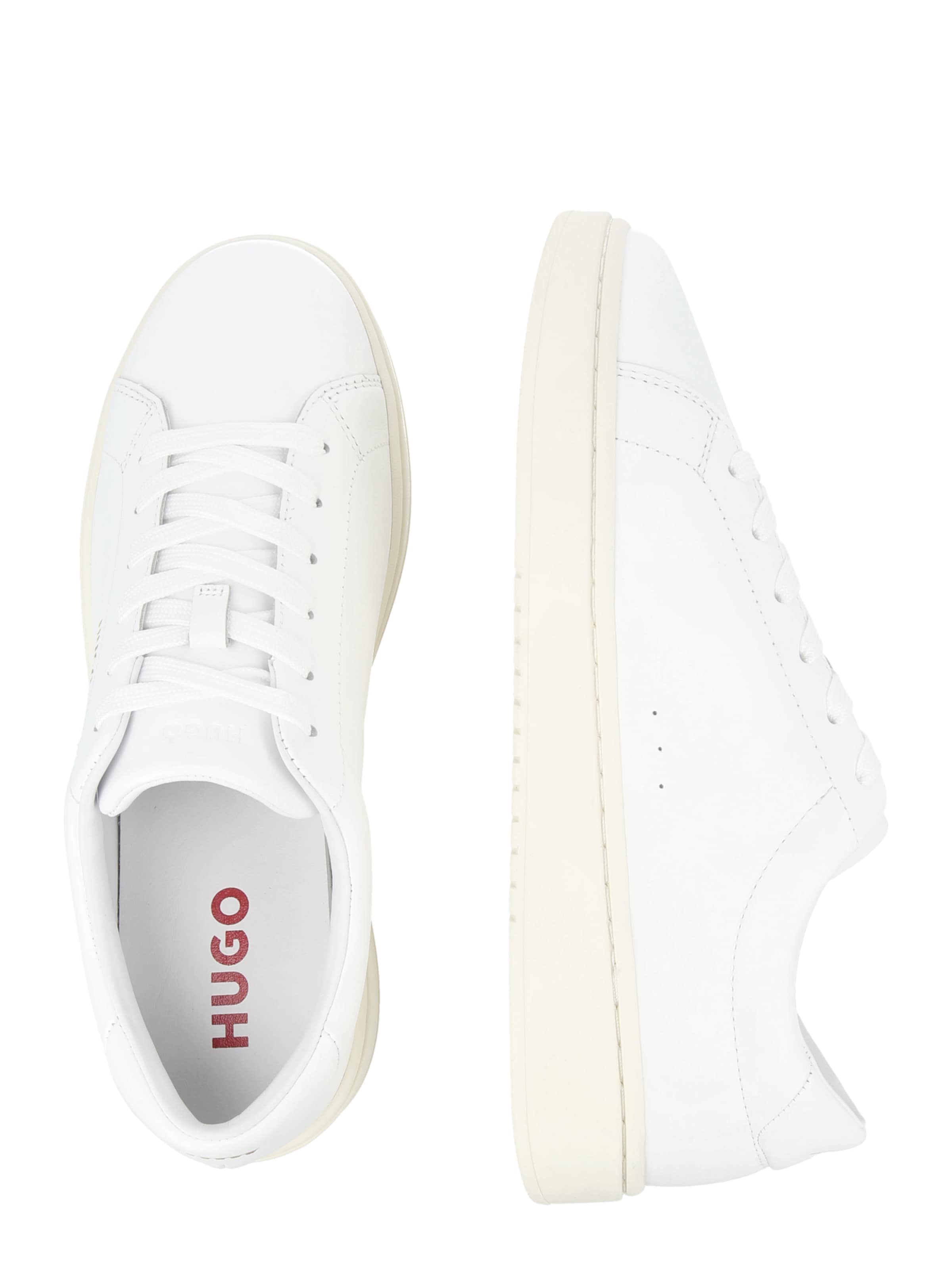 HUGO Nízke tenisky 'Neston' - Biela