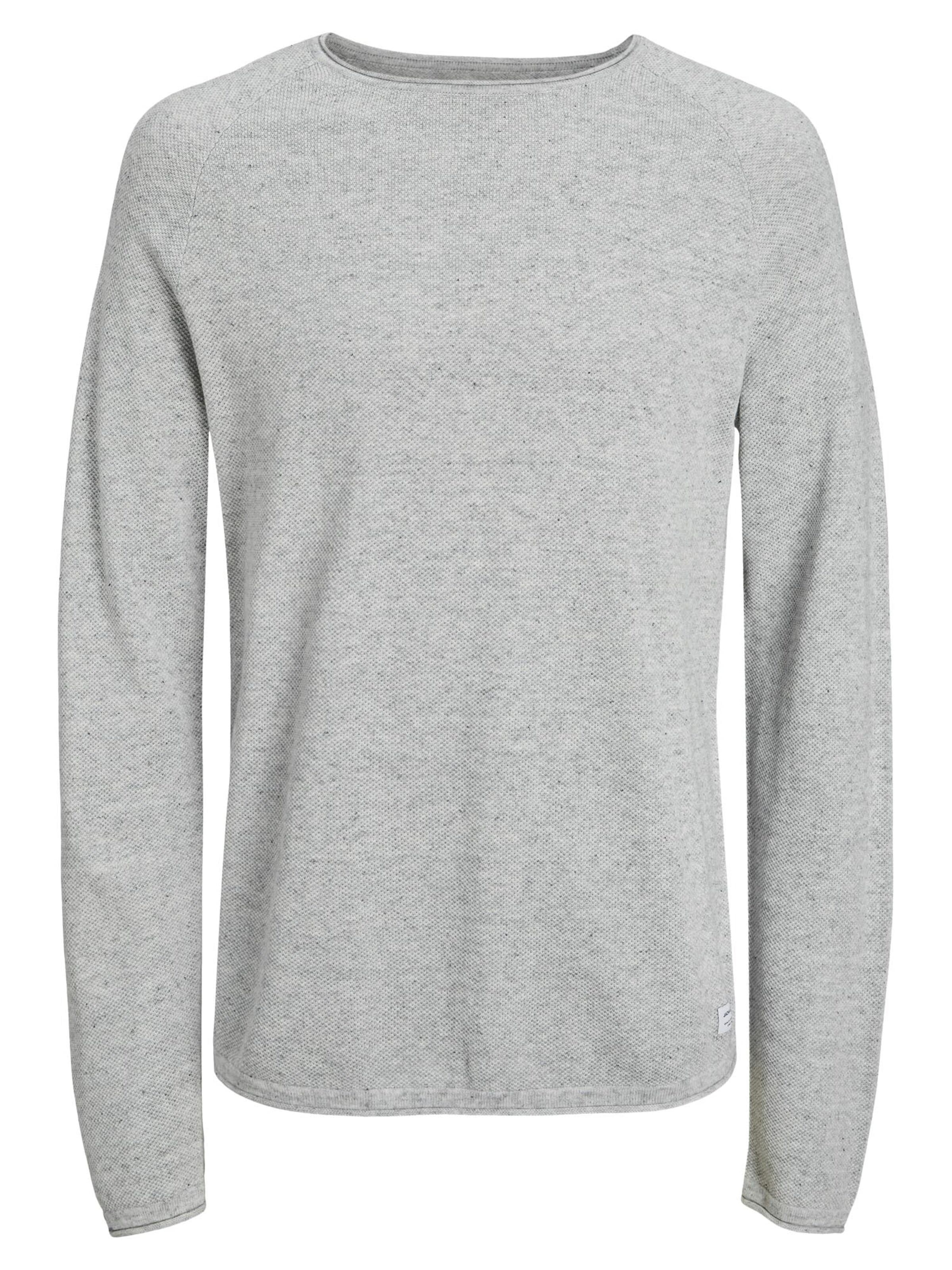 Regular fit Pulover 'Hill' de la JACK & JONES pe gri: față