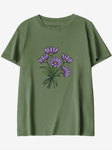 GORHEY Shirt in Groen: voorkant