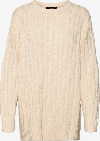 VERO MODA Pullover 'MATHILDE' in Beige: predná strana